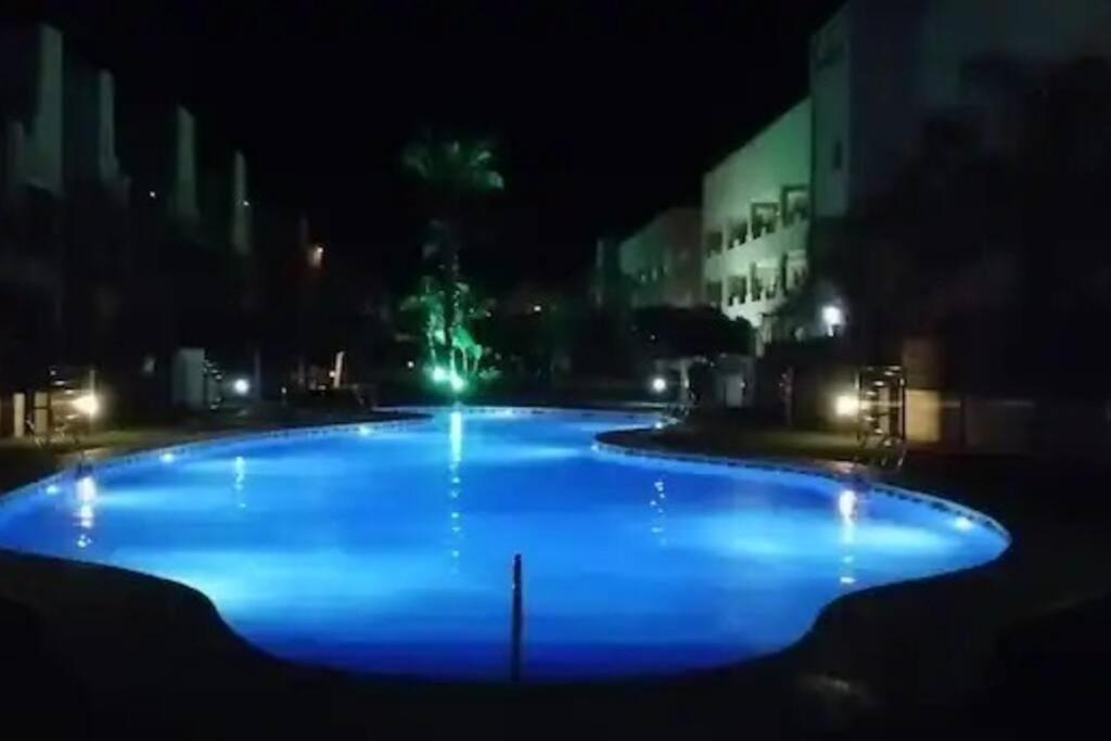 Апартаменти Bajo Con Jardin A Pie De Playa Y Piscina Comunitaria Con Jacuzzi Playas de Vera Екстер'єр фото