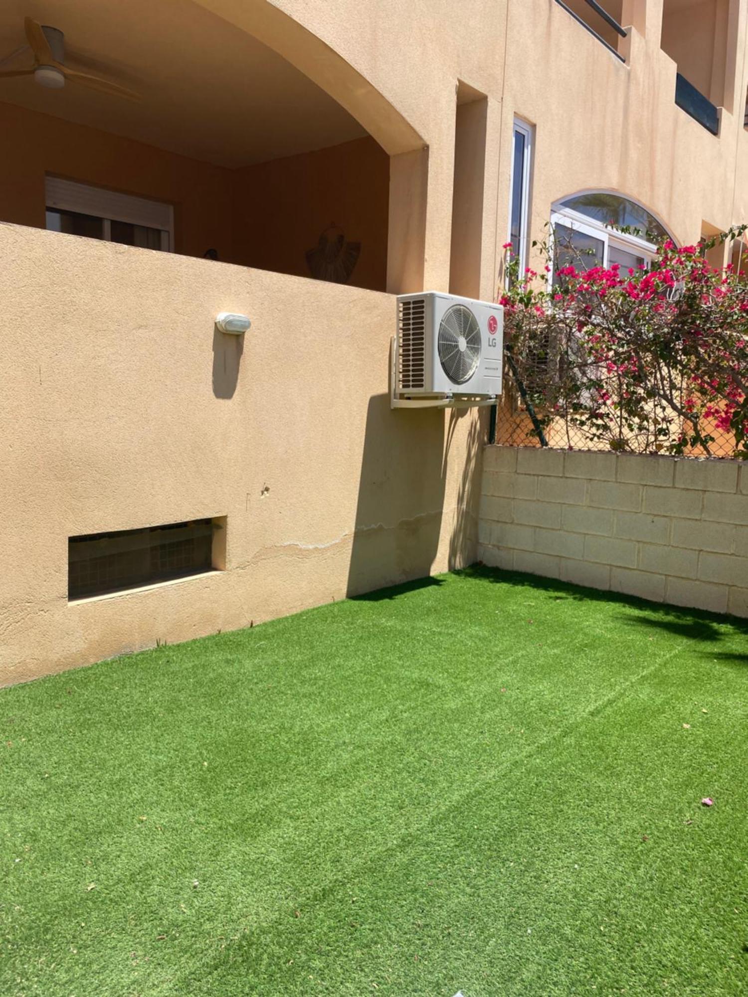 Апартаменти Bajo Con Jardin A Pie De Playa Y Piscina Comunitaria Con Jacuzzi Playas de Vera Екстер'єр фото